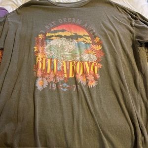 Greenish grey oversized shirt